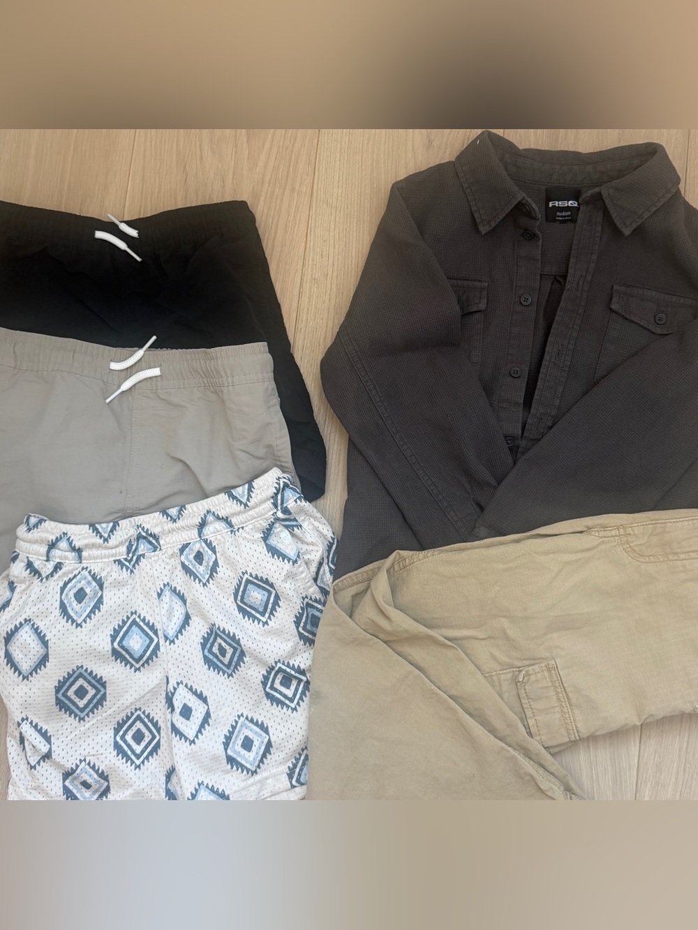 LOT of Boys Tilly’s RSQ lot shorts shirt cargo pants small youth 10